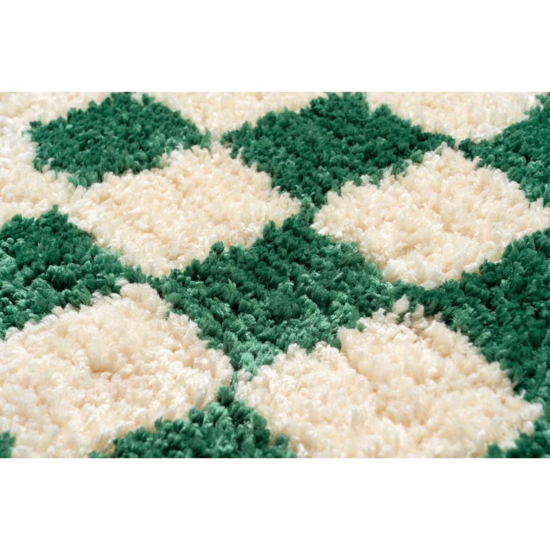 ブリッド モロッコ チェッカー ラグ ［140×200］