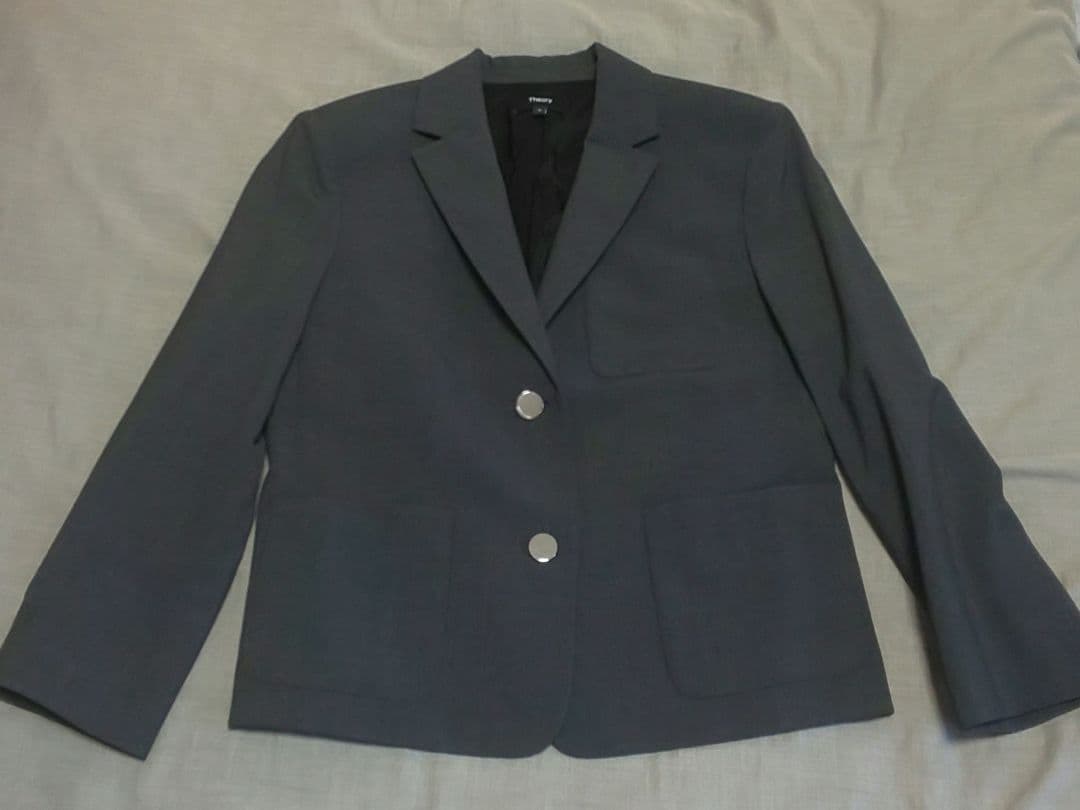 【Theory】Traceable Wool Shrkn Patch S グレー