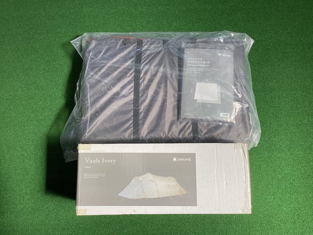 新品未使用　スノーピーク ヴォールト アイボリー ＋ TT専用マットシートセット