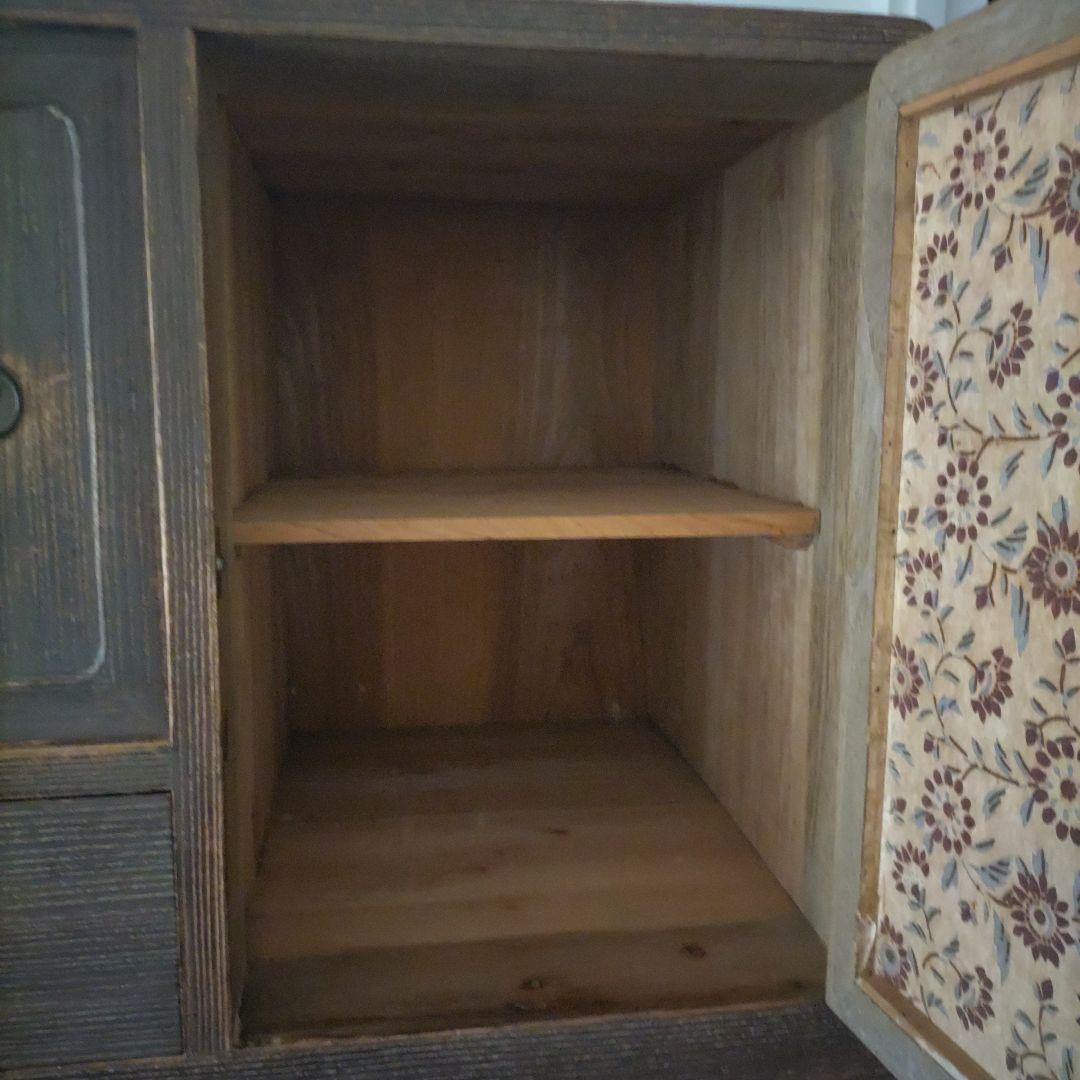 昭和レトロ　着物 桐箪笥　古道具　3分割可能