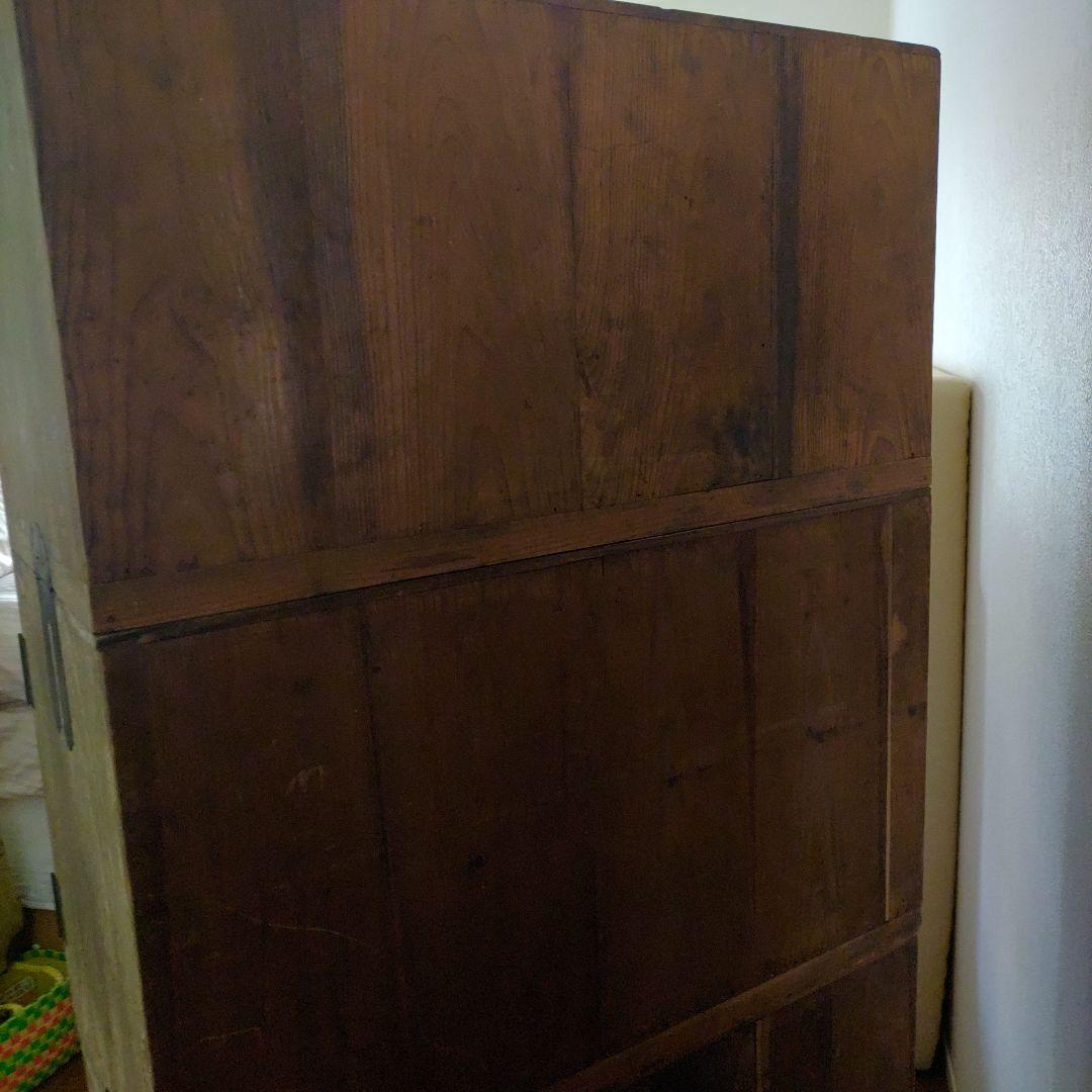 昭和レトロ　着物 桐箪笥　古道具　3分割可能