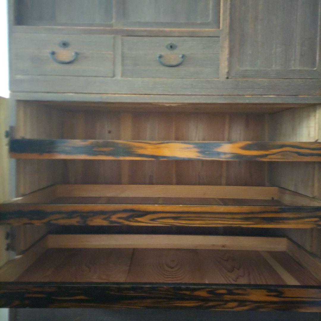 昭和レトロ　着物 桐箪笥　古道具　3分割可能