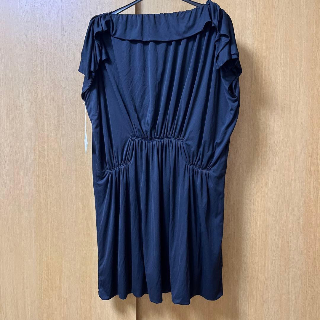 ISSEY MIYAKE ブラック チュニック 半袖