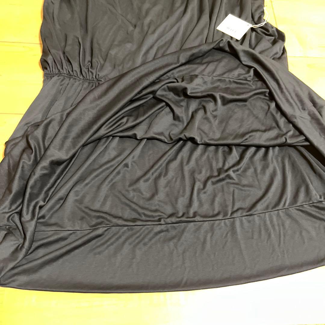 ISSEY MIYAKE ブラック チュニック 半袖