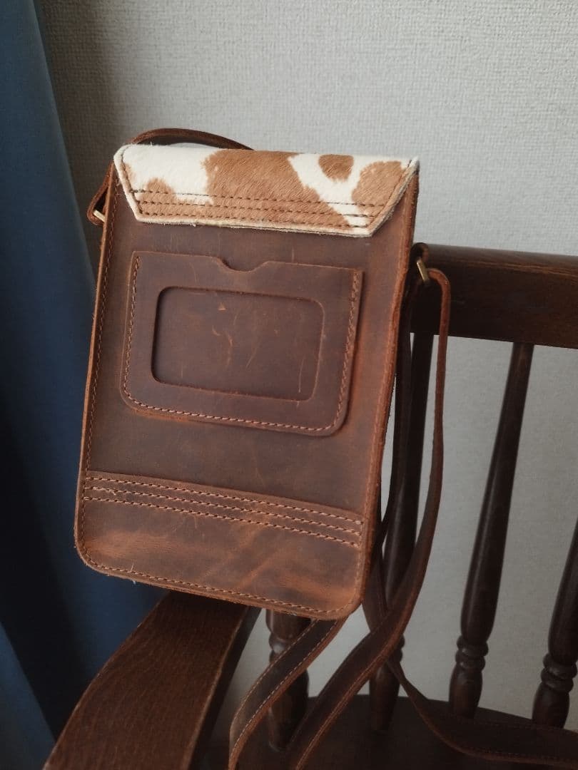 Dr.Martens リポーターバッグ ショルダーバッグ 牛柄 ドクターマーチン