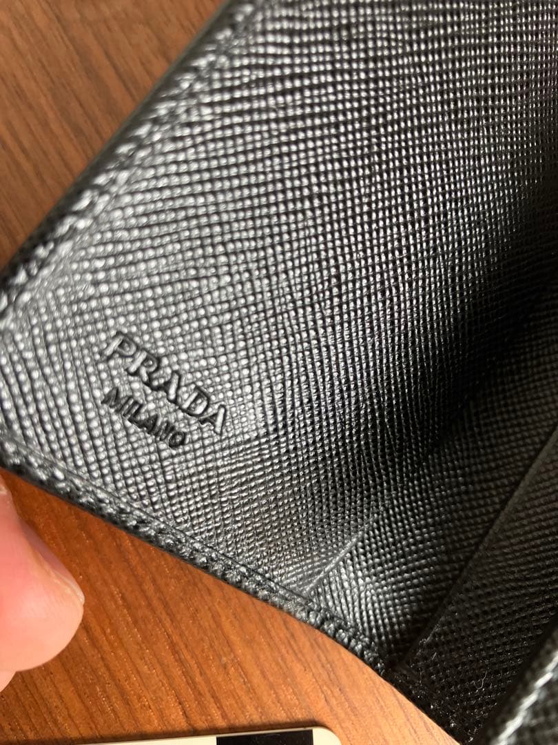 PRADA プラダ 6連レザーキーケース 三角プレート完全未使用希少経年品