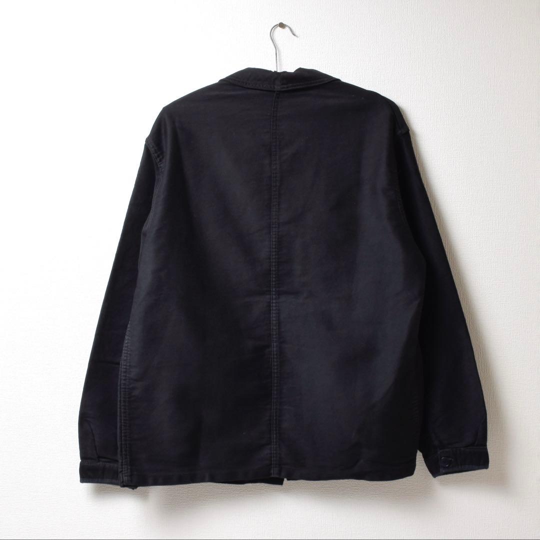 50s ヴィンテージ ブラック モールスキン ジャケット カバーオール