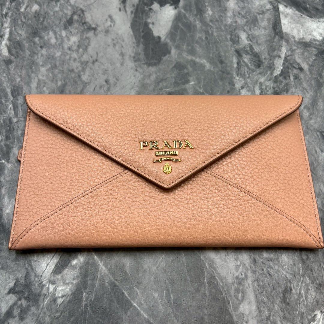 asa-fuku ✨PRADA プラダ　 エンベロープ 長財布