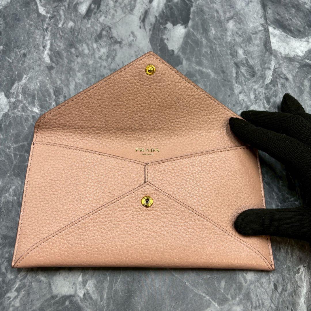 asa-fuku ✨PRADA プラダ　 エンベロープ 長財布