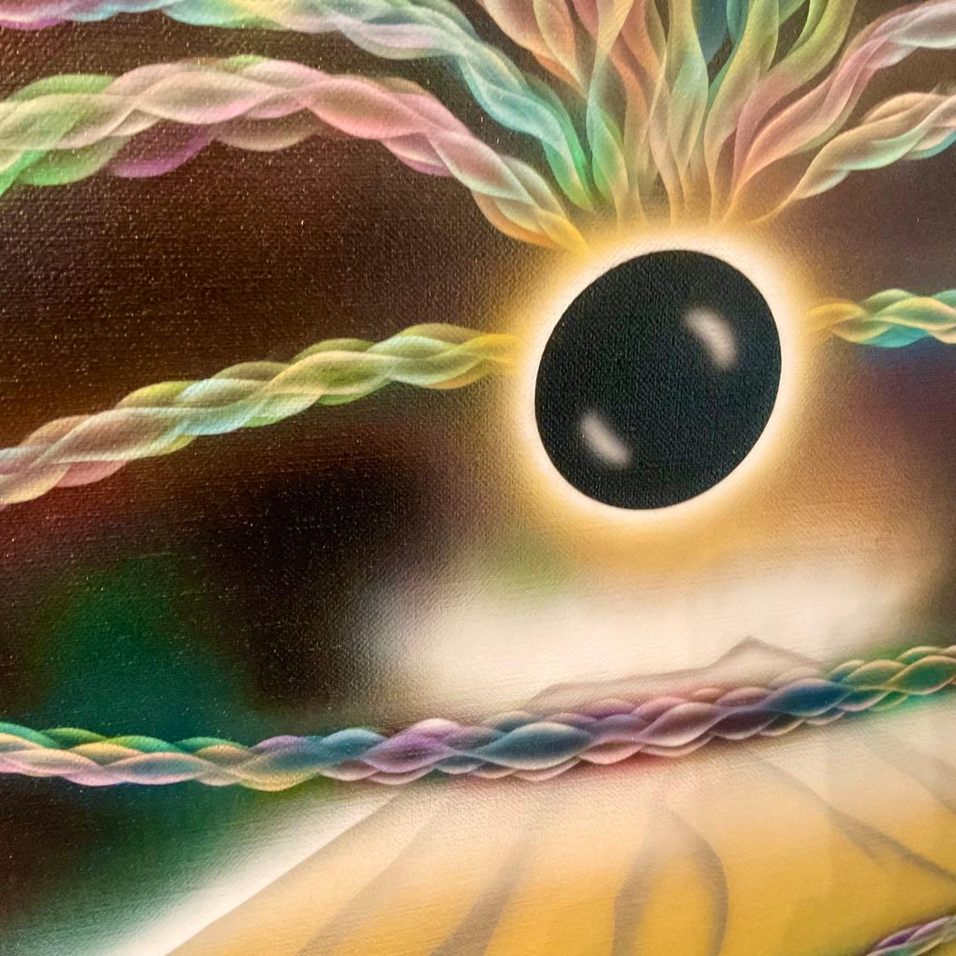 開運日セール☆神道スピリチュアルアート『クラインの壷』高波動 特大F10号絵画