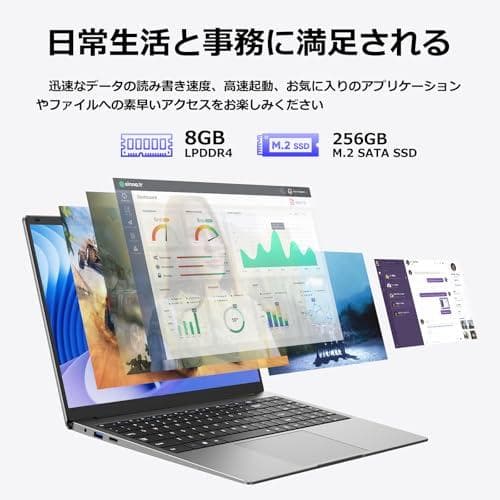 TPV Office 2024搭載 ノートパソコン 15.6型 1920×10m