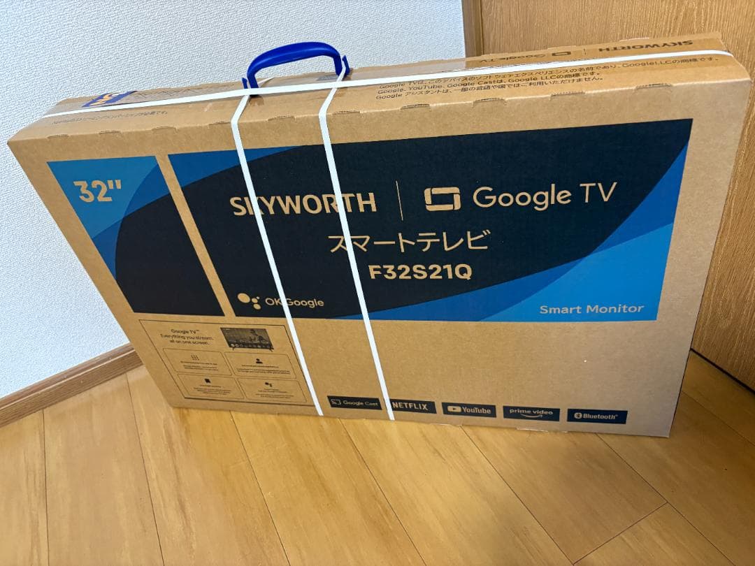 SKYWORTH 32型 Google TV搭載 スマートテレビ F32S21Q