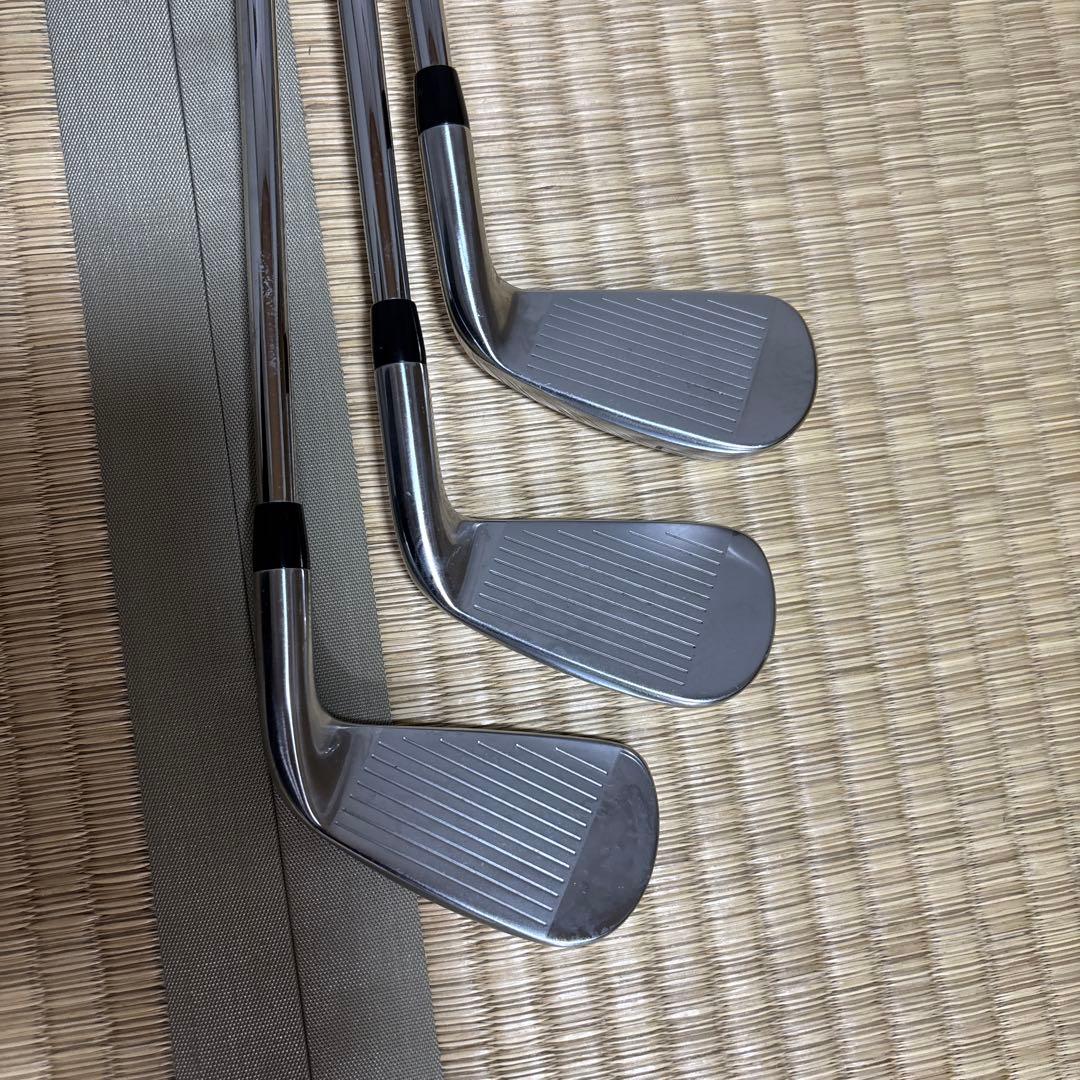 アイアンセット スチールシャフト 9-P-7-8-6-5