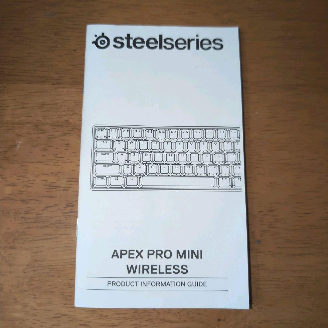 SteelSeries Apex Pro Mini Wireless 日本語配列