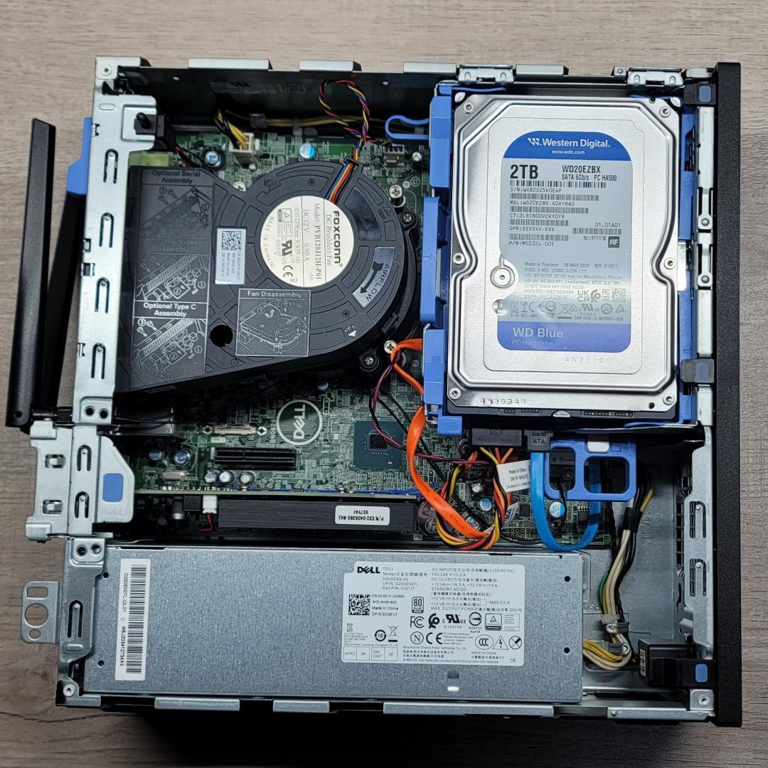グラボ搭載／i5 9500／無線LAN内蔵／16G／SSD256G／HDD2TB