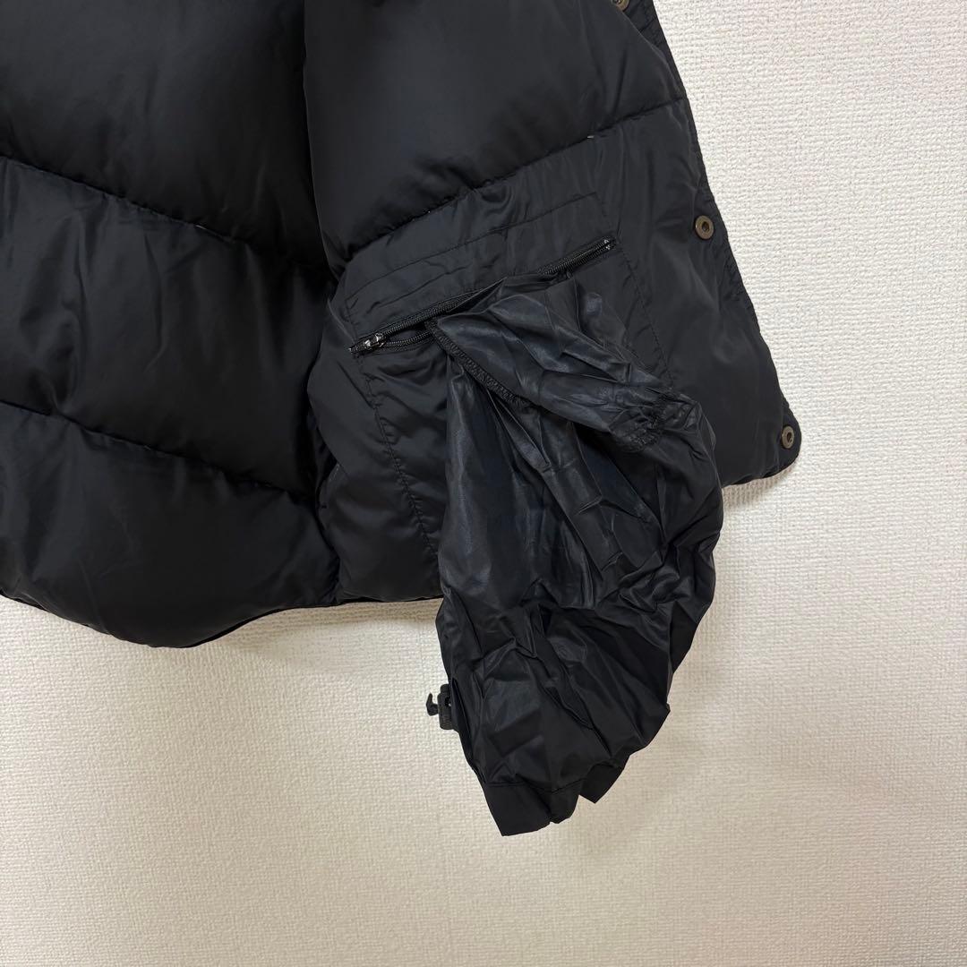 90's LLBean ダウンベスト　ブラック　古着