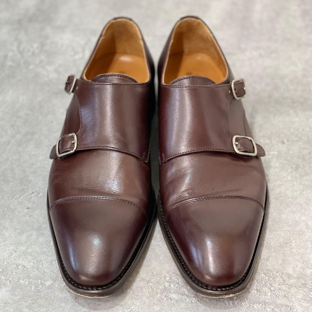 美品✨バーウィック ダブルモンク ストラップ 5212 6.5 26cm