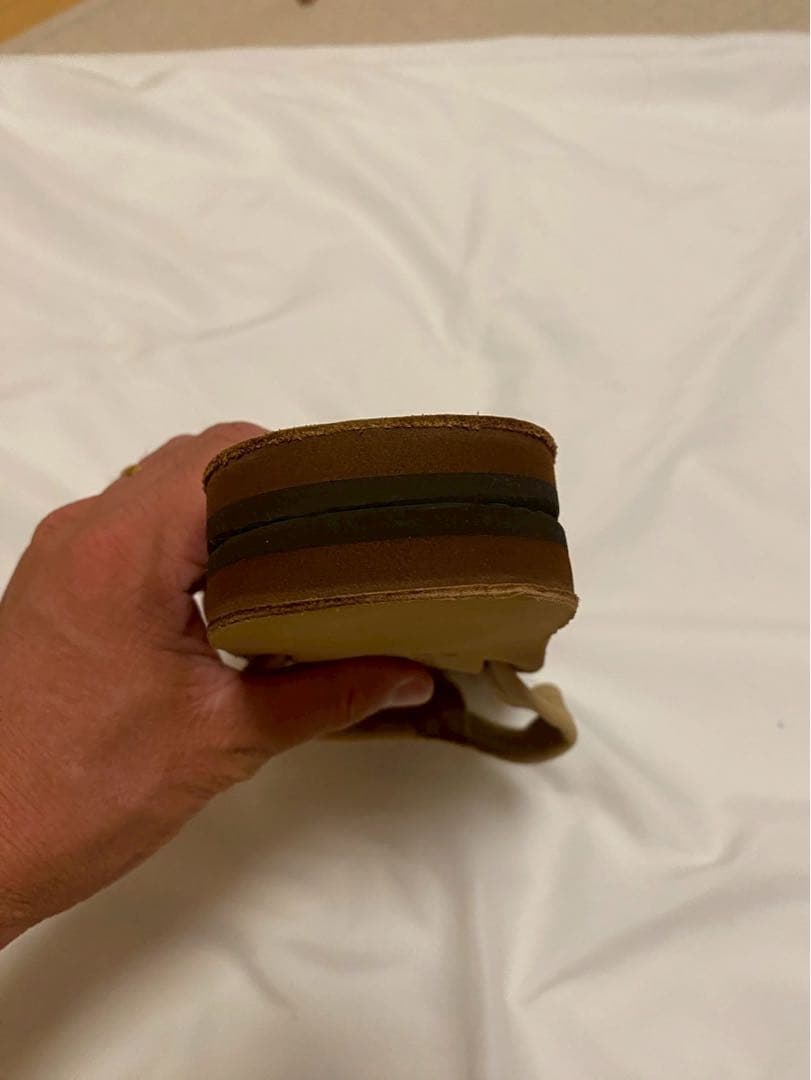 新品未使用RAINBOW レインボーベージュサンダル 25センチ