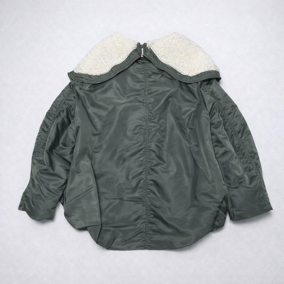 CLANE 美品 BALLOON DESIGN HOODED N3B