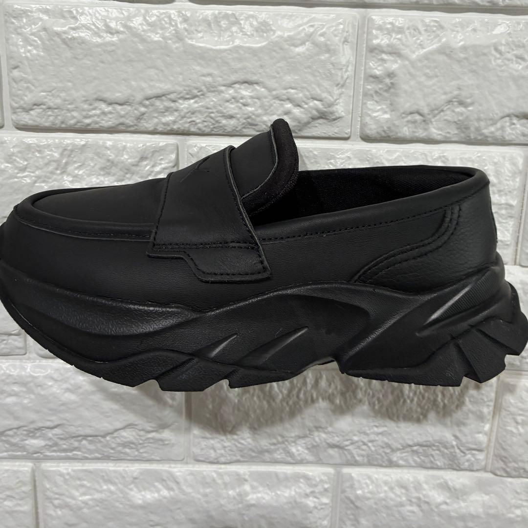 PUMA プーマ ウィメンズ ローファー　23.5cm 黒　ブラック　大きめ