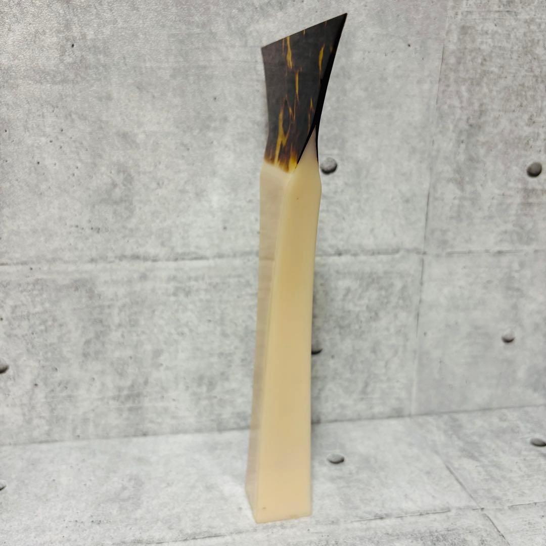 鼈甲バチ 津軽 ケース カケなし 開き12.5cm 持ち手2.9cm 一本甲