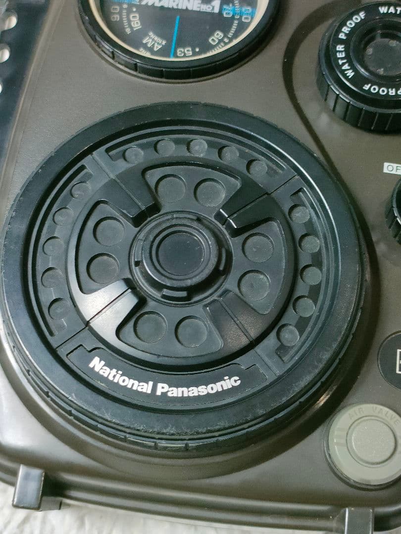 稼働品　National Panasonic マリン1号 防水ラジオ RF622