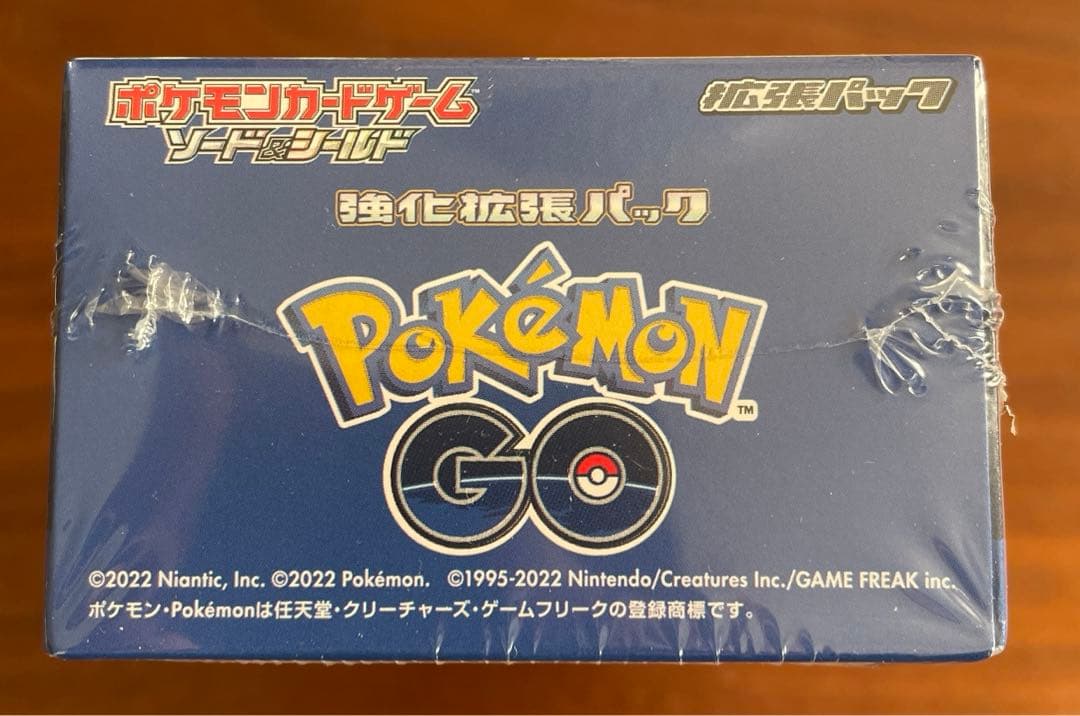 ポケカ　PoKeMoN GO シュリンク付き　1BOX