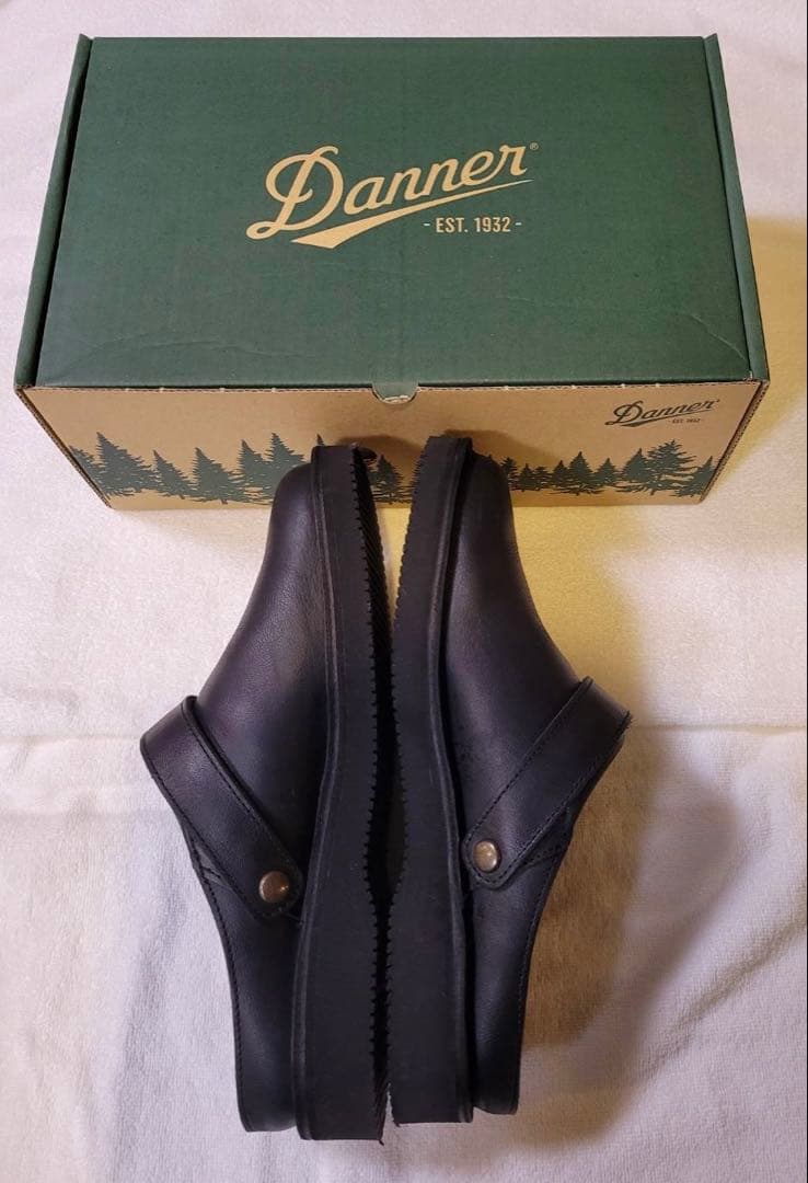 Danner Pittock Clog レザーサンダル ブラック 26.5