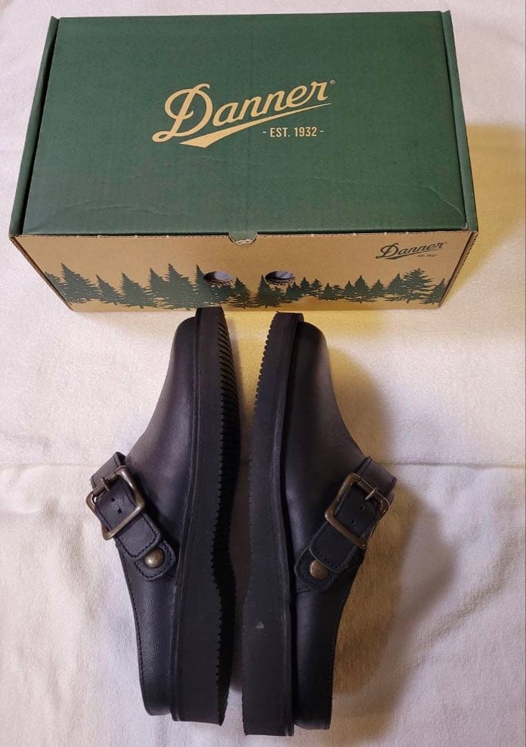 Danner Pittock Clog レザーサンダル ブラック 26.5