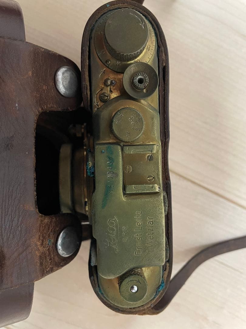 じ*た様 コピーライカ 真鍮 ロシア製？ + Elmar 50mm/F3.5 レ