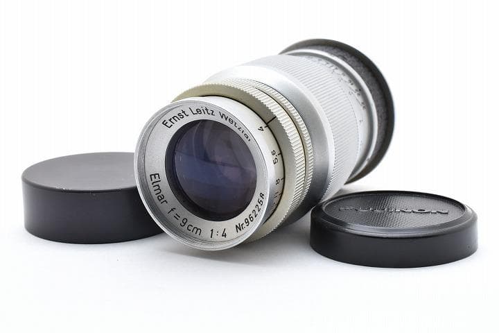 15287E 極上 ライカ Leica Elmar 9cm F4 90mm