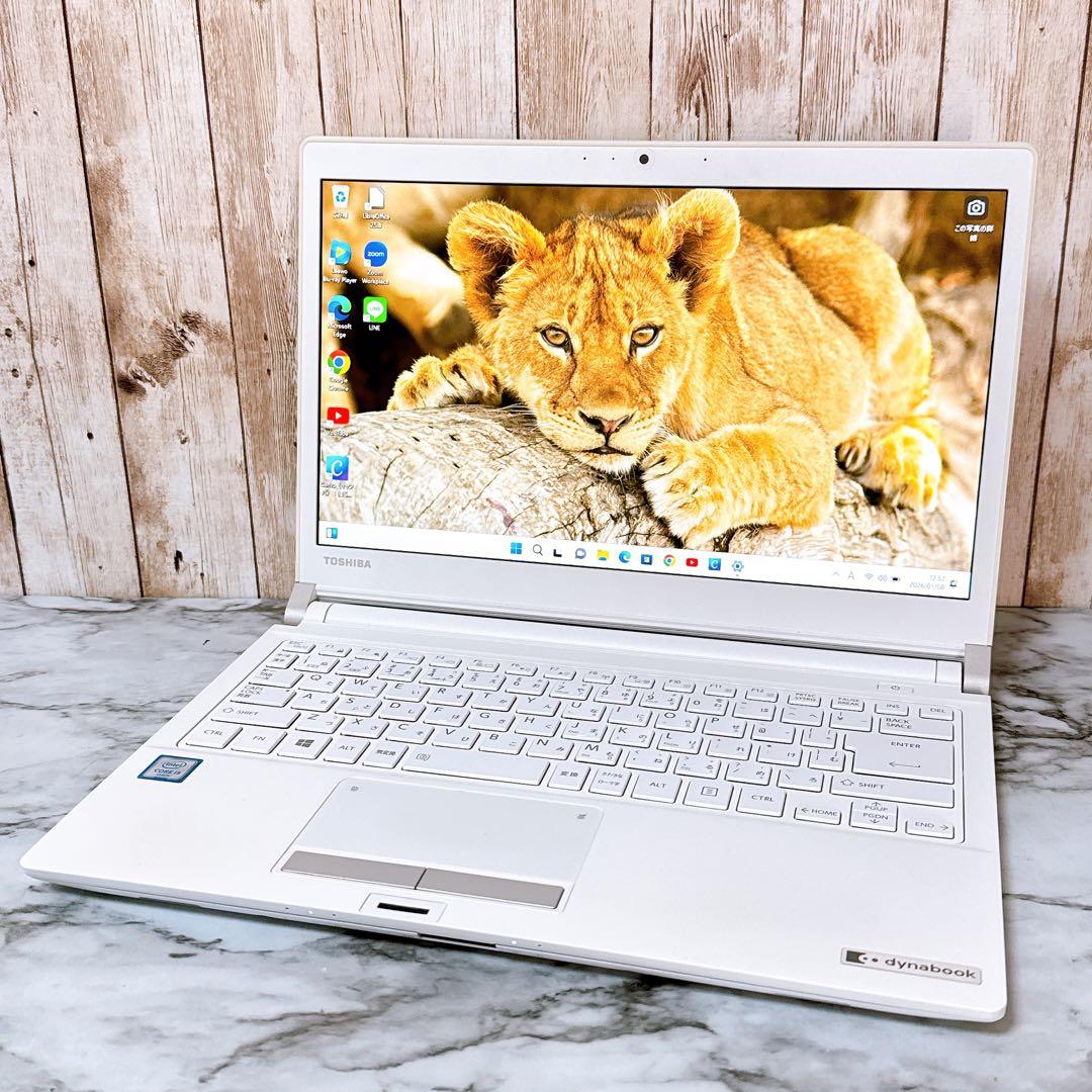 1台限定✨すぐ使えるノートパソコン 高性能i5＆爆速SSD メモリ8GB カメラ