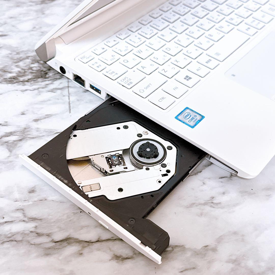 1台限定✨すぐ使えるノートパソコン 高性能i5＆爆速SSD メモリ8GB カメラ