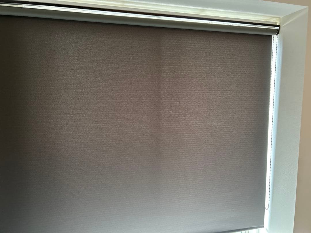 美品！200×200ニトリ オーダーロールスクリーン カーテンレール取り付け可能