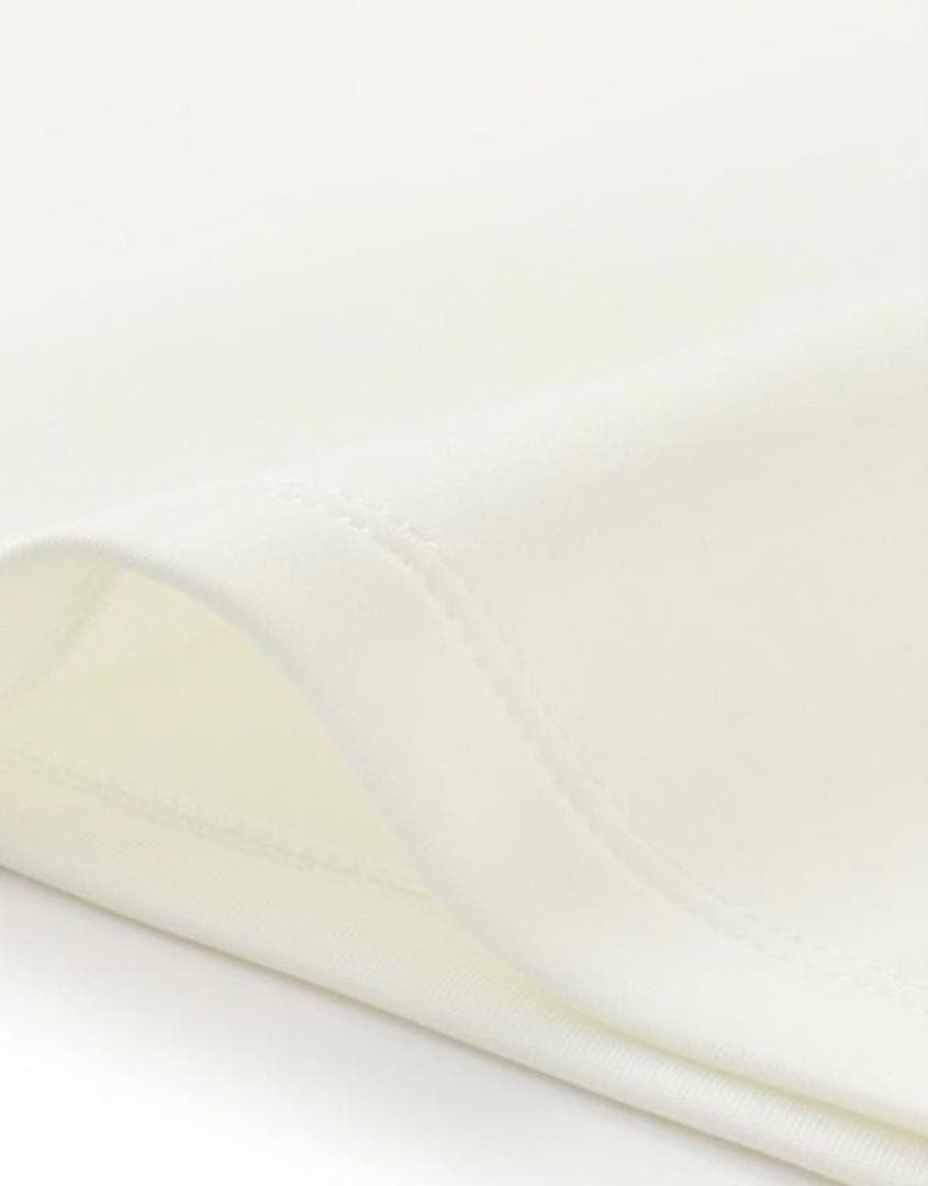 JENNEフレンシルエットワンピースSホワイト