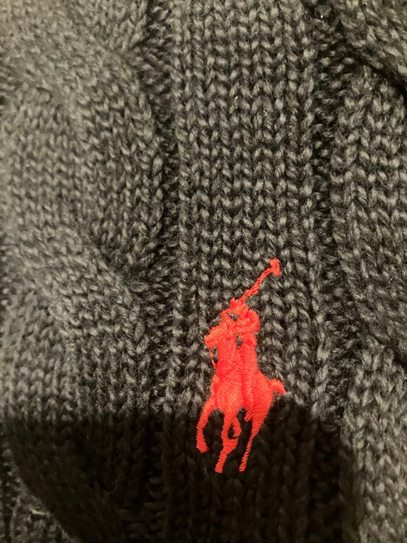 ラルフローレン　ケーブルニット　usLサイズ　新品未使用タグ付き