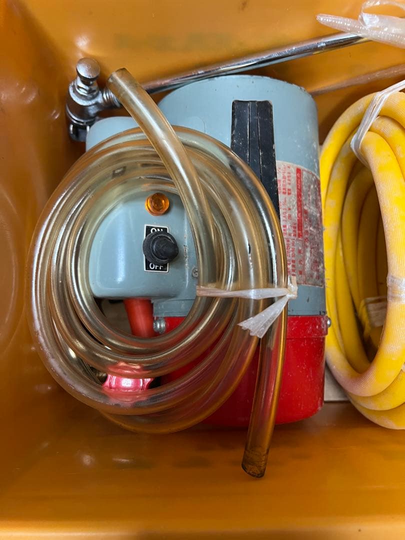 ポータブル型高圧洗浄器　ポンパルエース　農機具