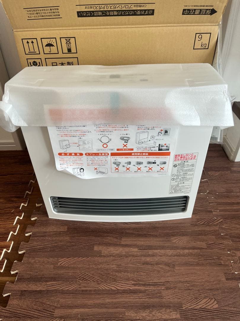 本日値引き　GFH-4007S-W5 ガスファンヒーター