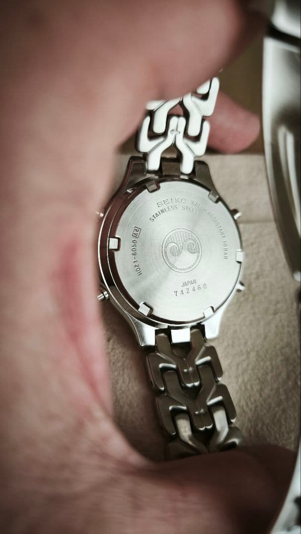 SEIKO セイコー H021-8050 アナデジ QZ 超美品　新品電池