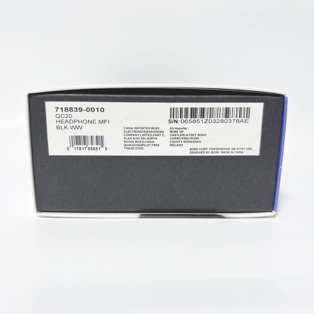 BOSE クワイエットコンフォート20 QC20 ノイズキャンセリング イヤホン