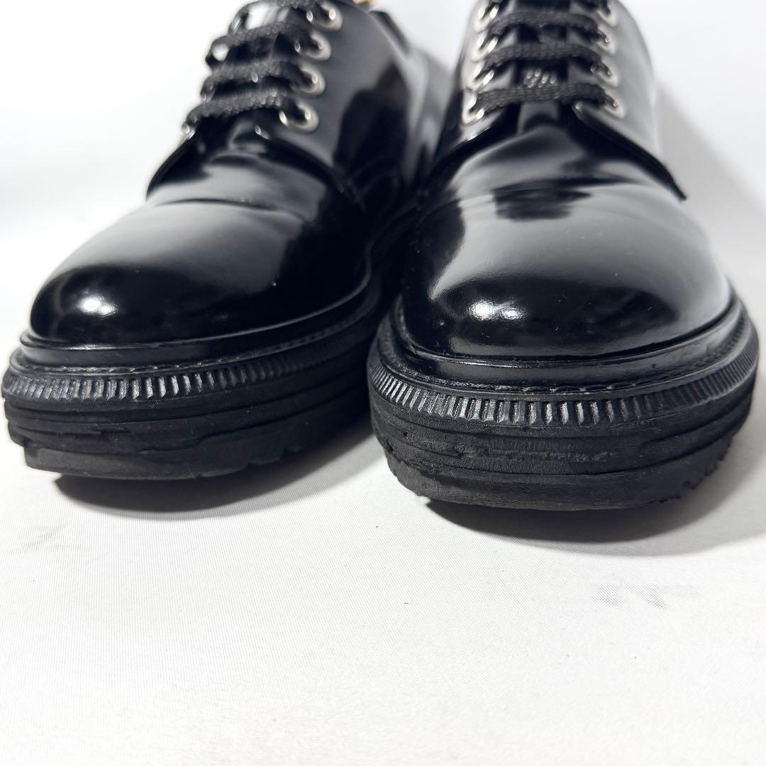 イタリア製 エンポリオアルマーニ 厚底レザースニーカー