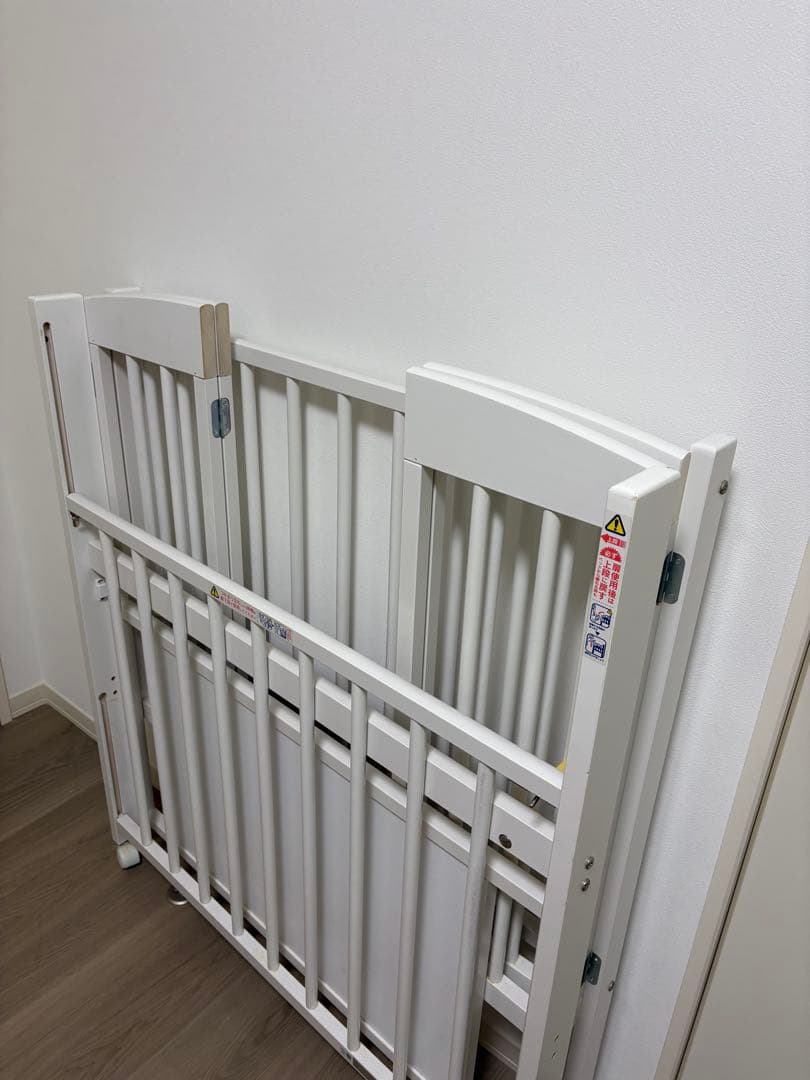 スリーピー ミニワンタッチハイベッドプチ 日本製 石崎家具 ホワイト