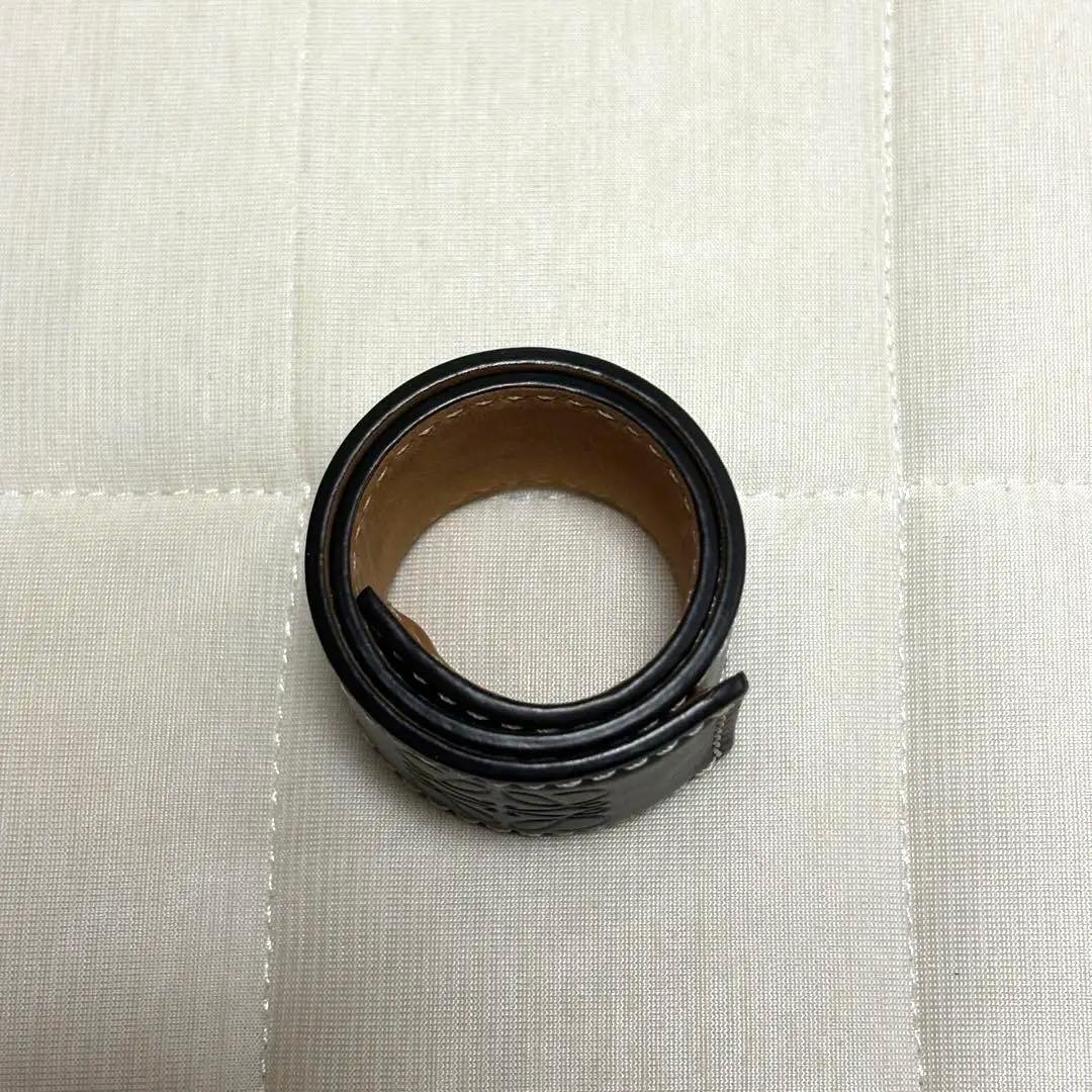 LOEWE レザーバングル ロエベ ブラック