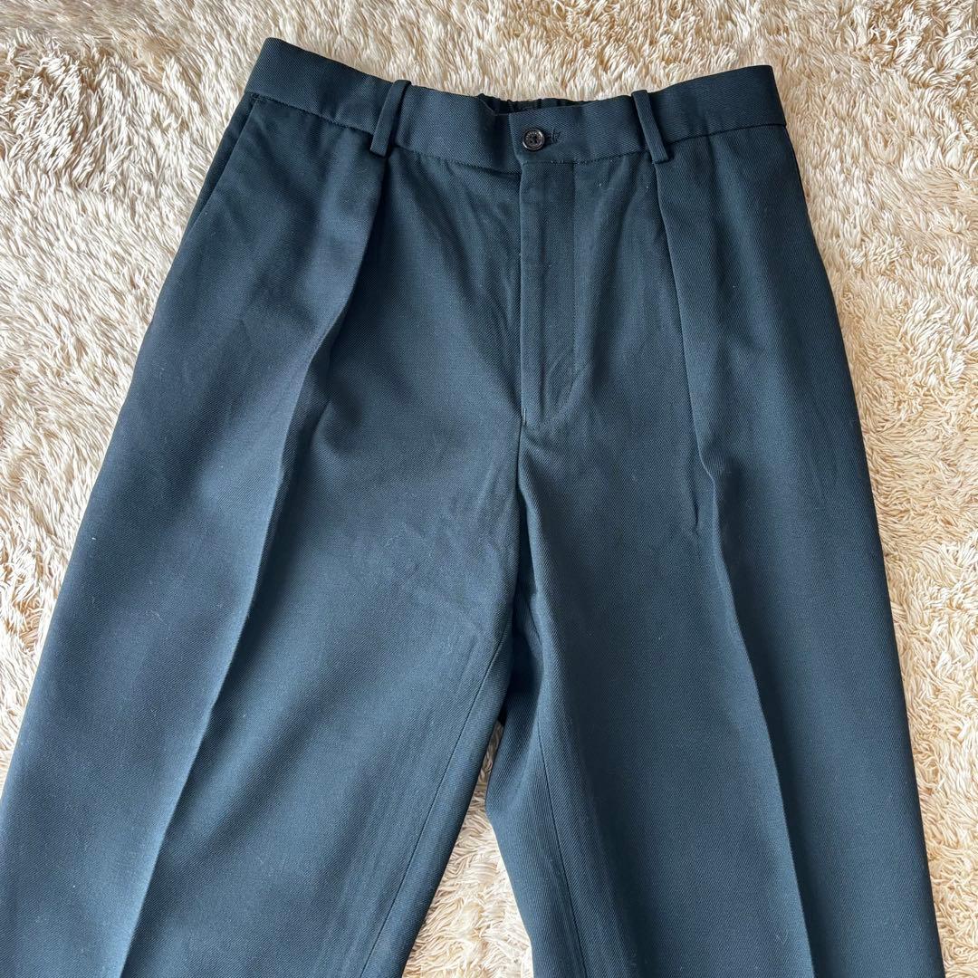 MARKAWARE フロントプリーツペグトップサバイバルクロス スラックス 2