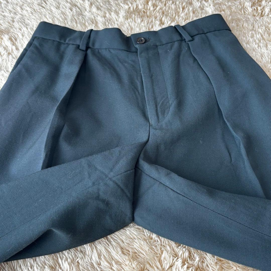 MARKAWARE フロントプリーツペグトップサバイバルクロス スラックス 2