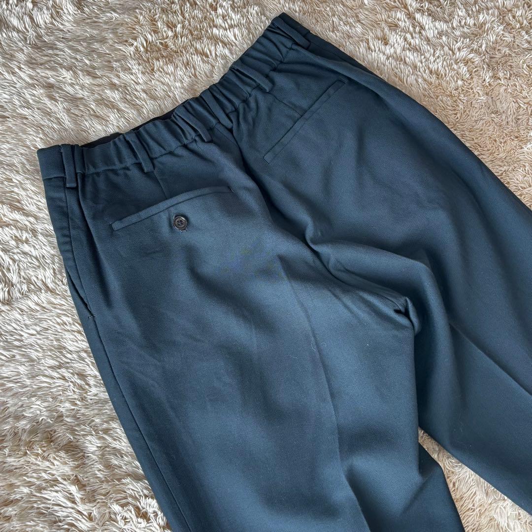 MARKAWARE フロントプリーツペグトップサバイバルクロス スラックス 2