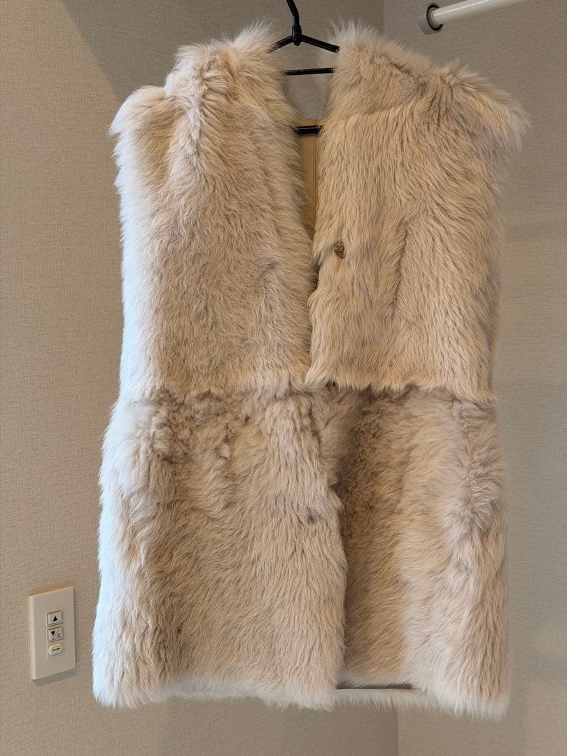 Whim Gazette フードファージレ ベージュ 新古品