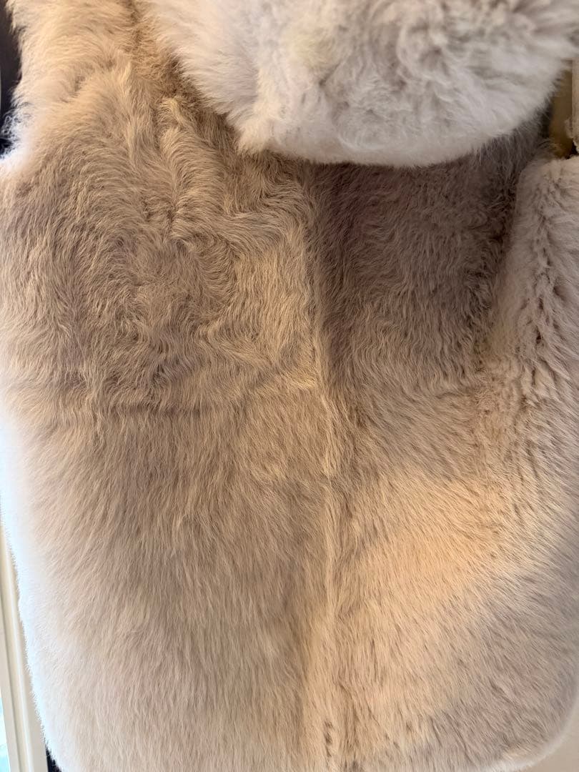 Whim Gazette フードファージレ ベージュ 新古品