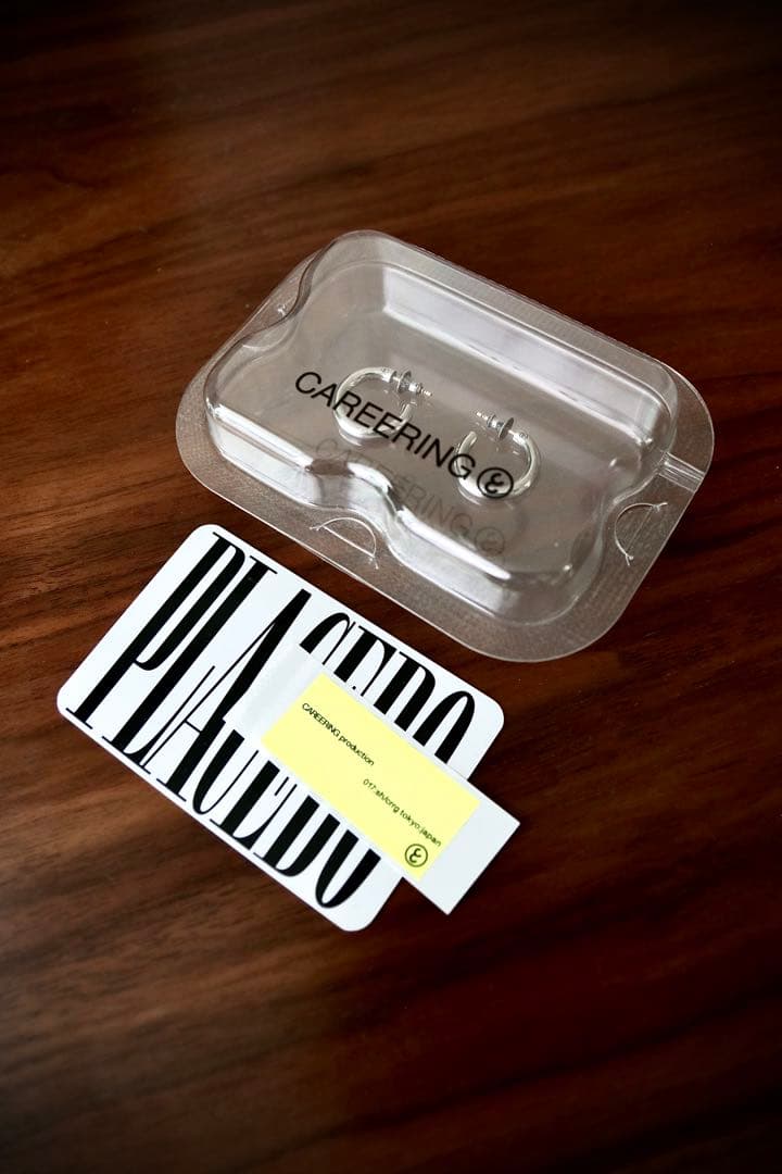 careering placebo 501 シルバー キャリアリング 両耳用