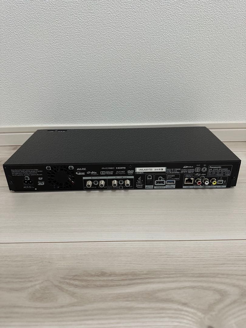 Panasonic ブルーレイレコーダー DMR-BRX4000